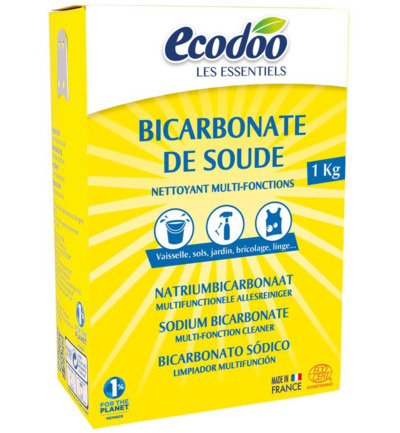Ecodoo Zuiveringszout Natrium Bicarbonaat Bio (1000 gr)