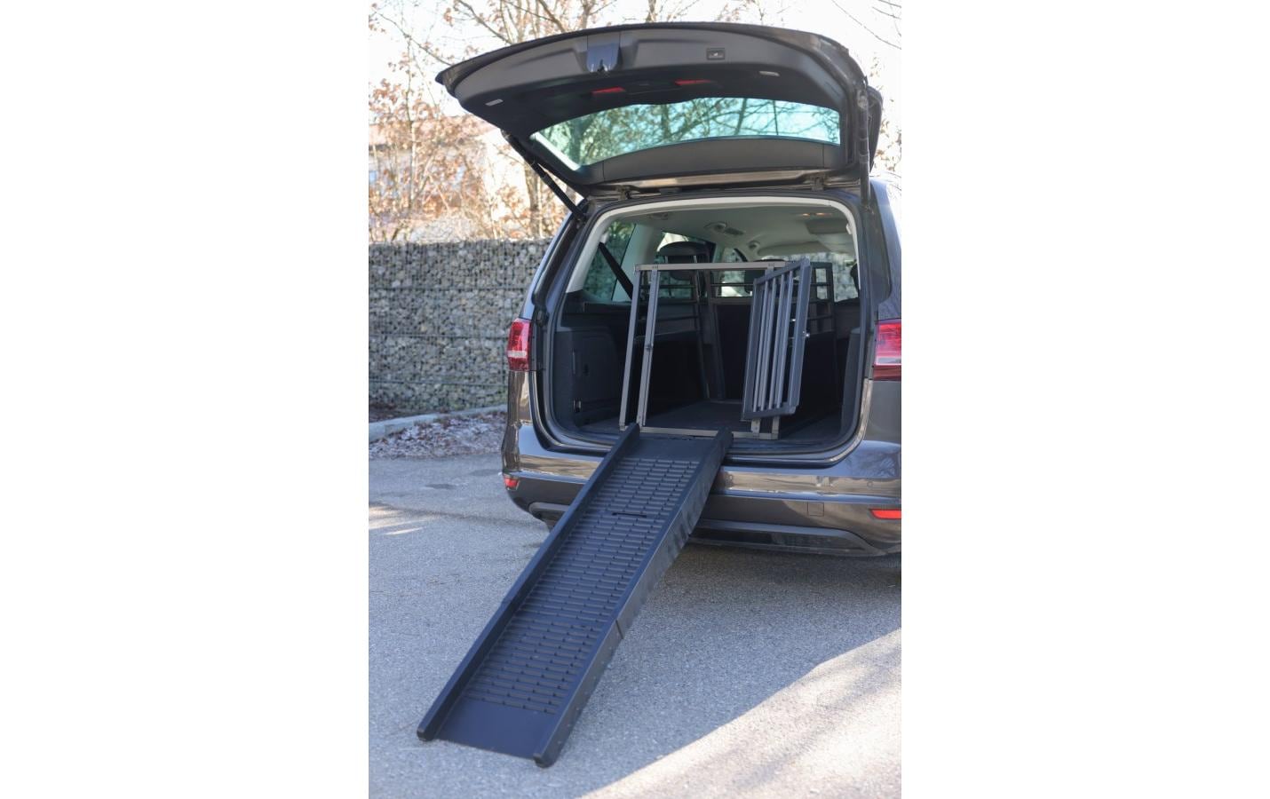 Hunderampe 152 cm x 41 cmTragbare Rampe für Hunde bis 75 kg
