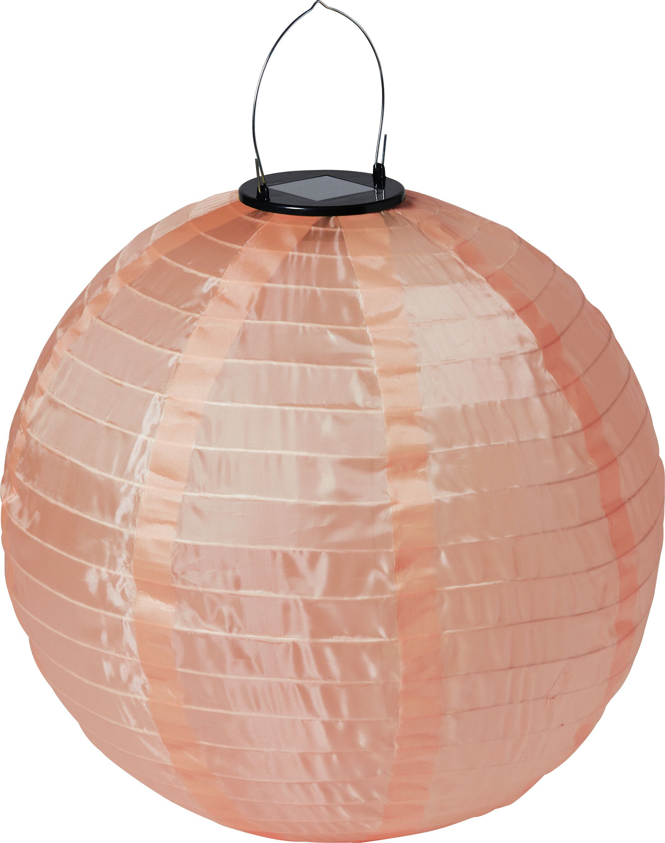 LILLY Solar Lampion - Lachsfarben / D: 35.0 cm