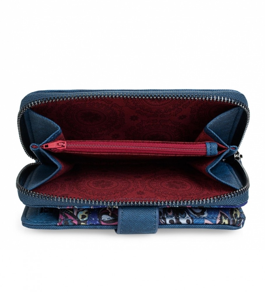 Skpat Billetero 95616 Azul -9x16cm-