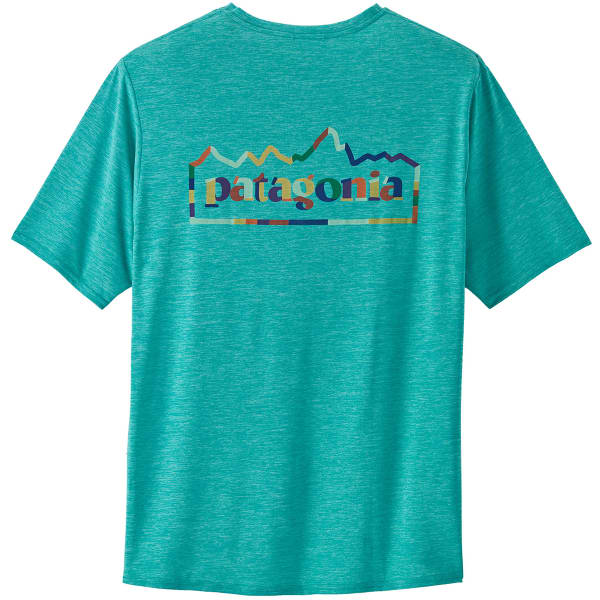 T-shirt randonnée PATAGONIA M'S CAP COOL DAILY GRAPHIC SHIRT UNITY FITZ: SUBTIDAL BLUE X-DYE