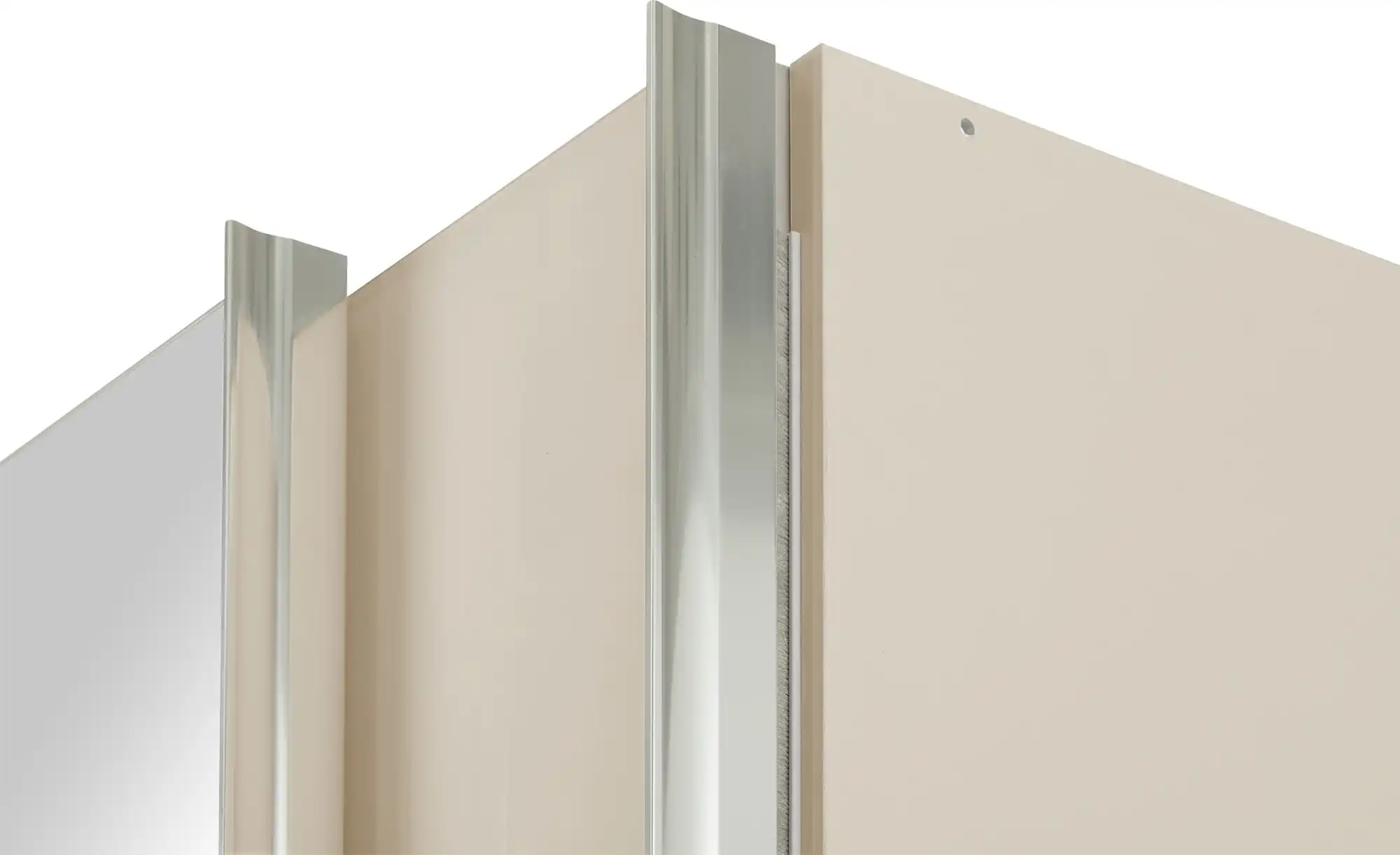 Schwebetürenschrank Ensenso Glas