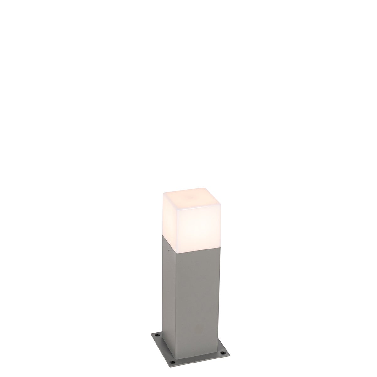 Moderne staande buitenlamp, grijs, 30 cm, IP44 - Denemarken