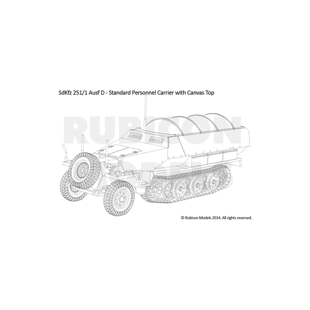 SdKfz 251/1 Ausf D
