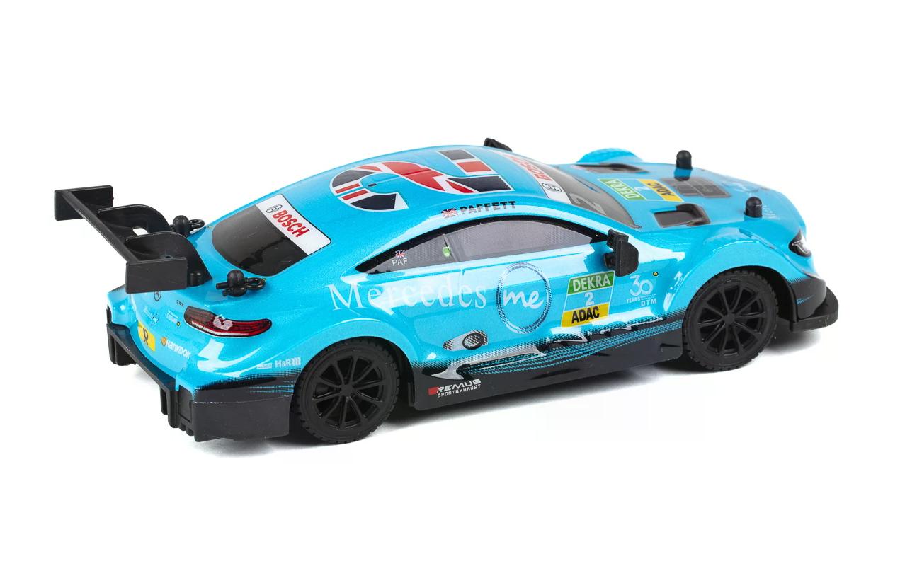 Auto Mercedes-AMG C63 DTM #2 Blau, 1:24Ferngesteuerter DTM Rennwagen in Mercedes me Lackierung