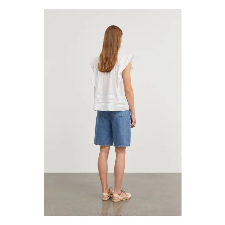 Skall Studio Top Mirabelle | Blanc