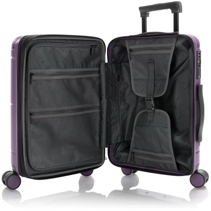 Heys Zen - 4-Rollen-Kabinentrolley S 54.5 cm erw. purple