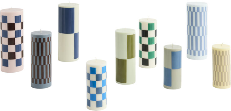 Hay Column Candle-Small