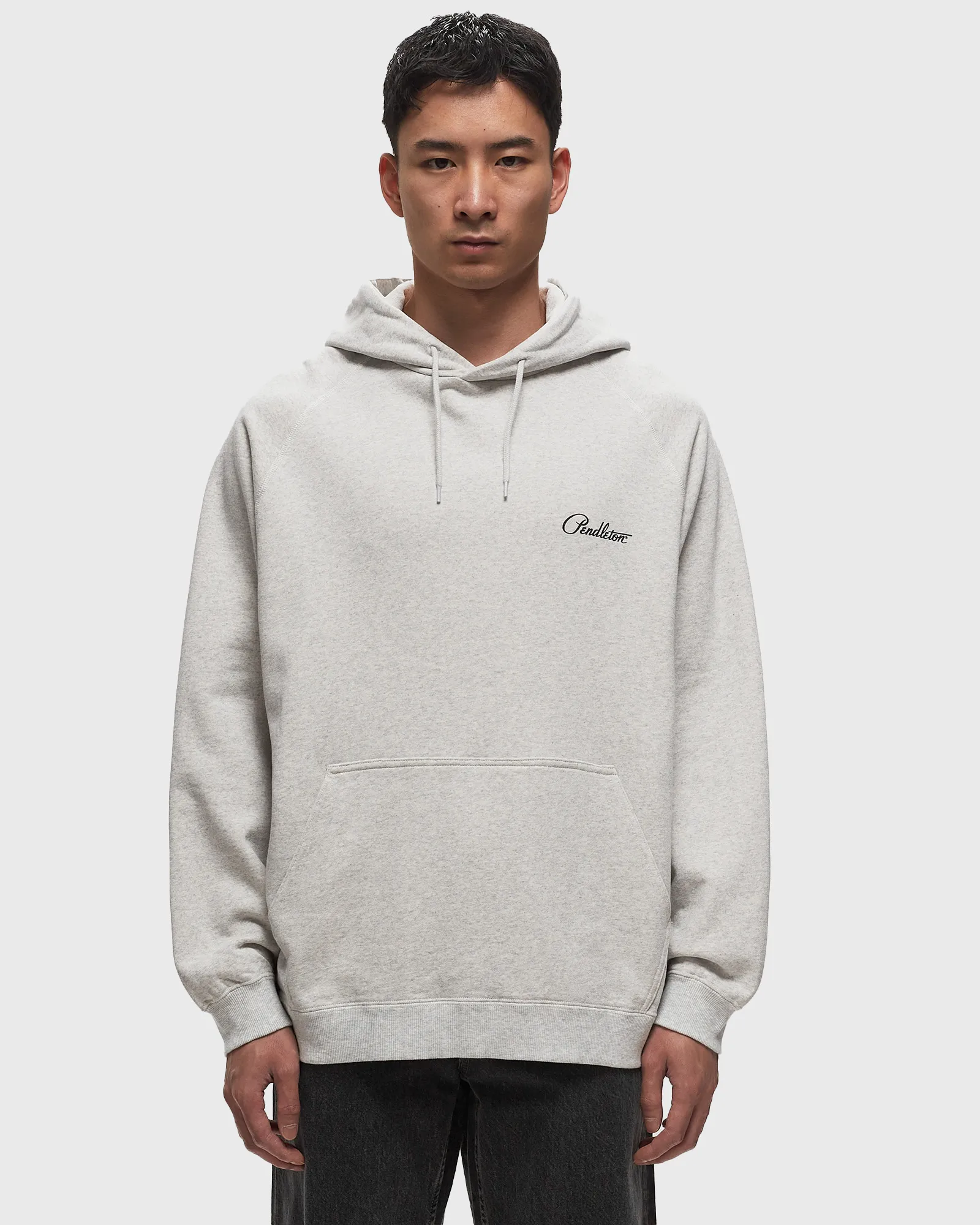 Pendleton BACK PRINT SWEAT HOODIE A GRAY HARDING STAR