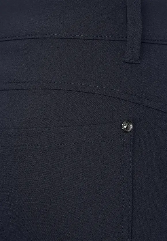 Slim Fit Technostretch Hose - deep blue