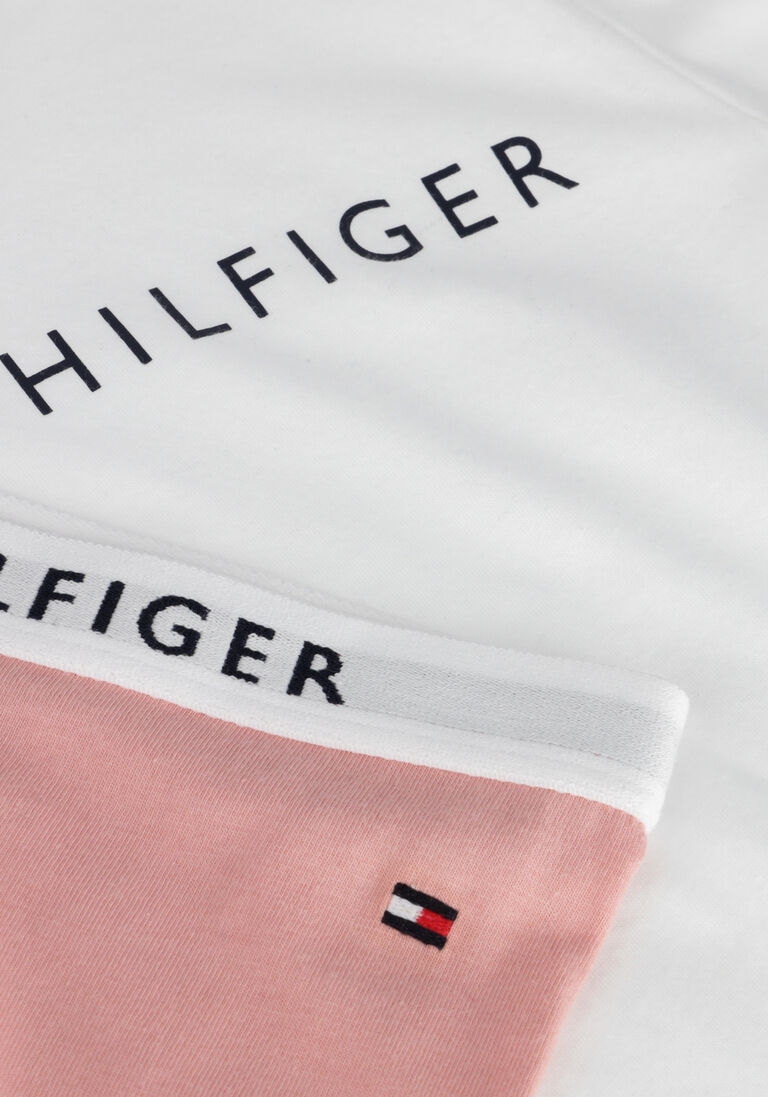 TOMMY HILFIGER UNDERWEAR roze tommy hilfiger underwear  ls pant jersey set