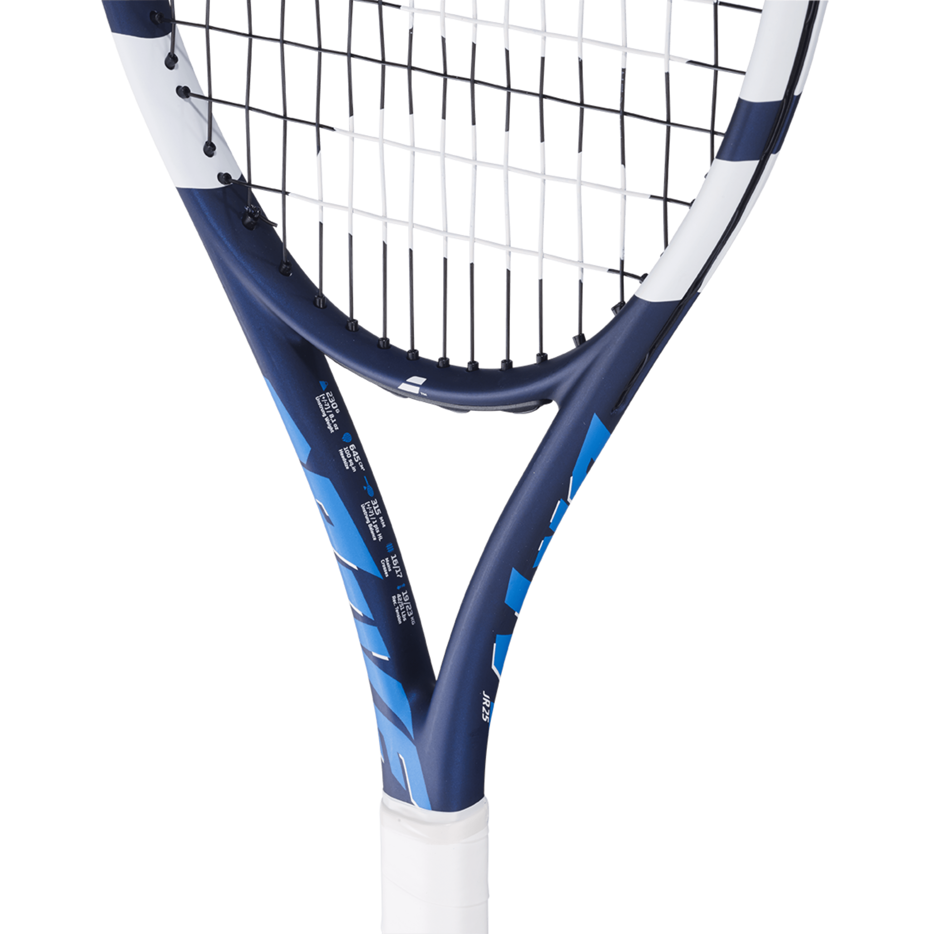 Drive Junior 25 Besaitung Blau / Weiß