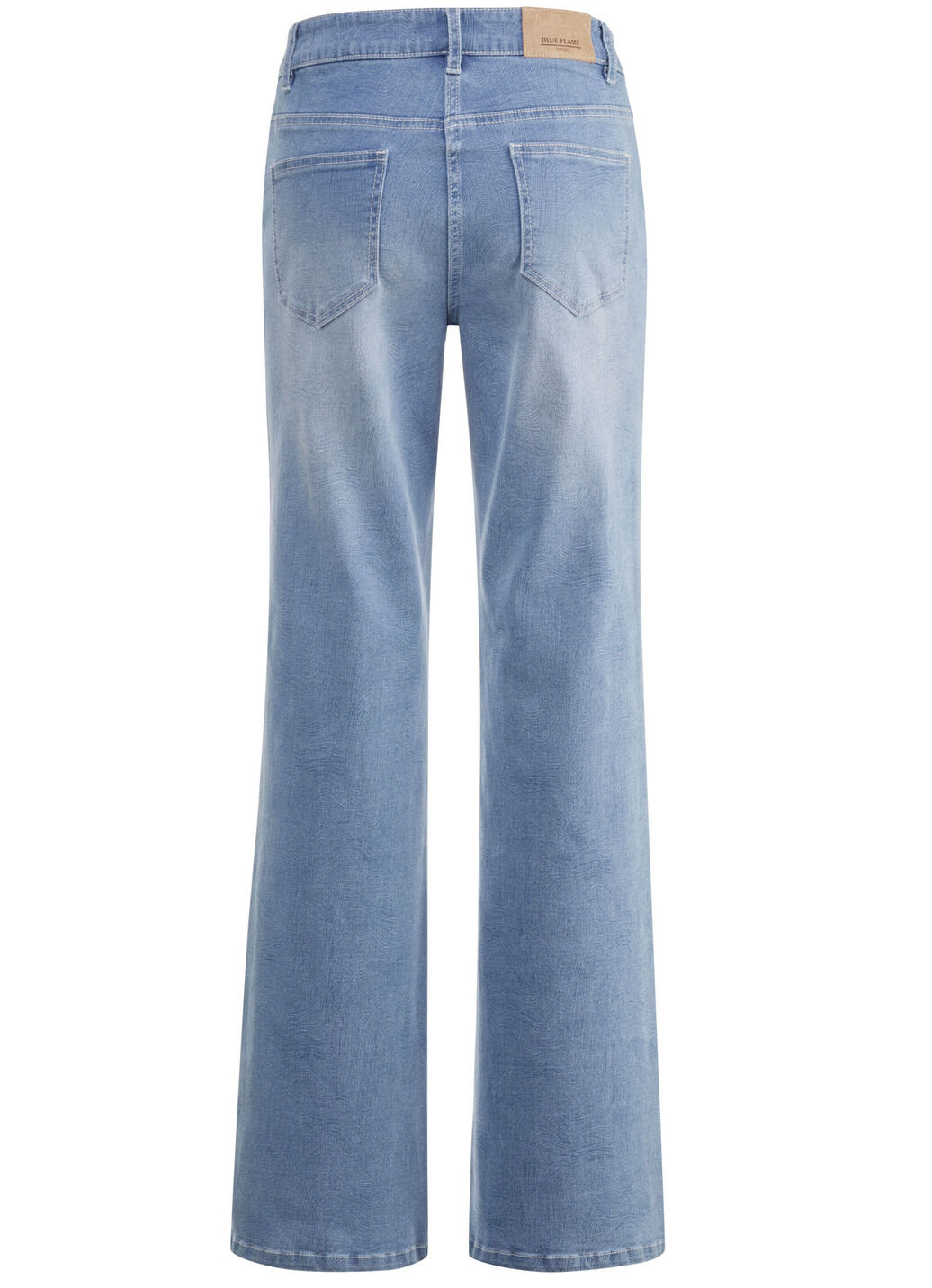 Jeans in aktueller Fingerprint-Dessinierung