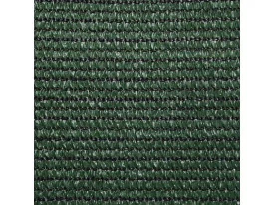 Voile d'ombrage 160 g/m² Vert foncé 3x5 m PEHD