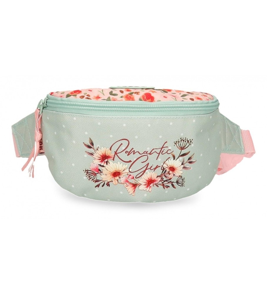 Bolsa de cintura Movom Romantic Girl, verde - 27x11x6,5cm -