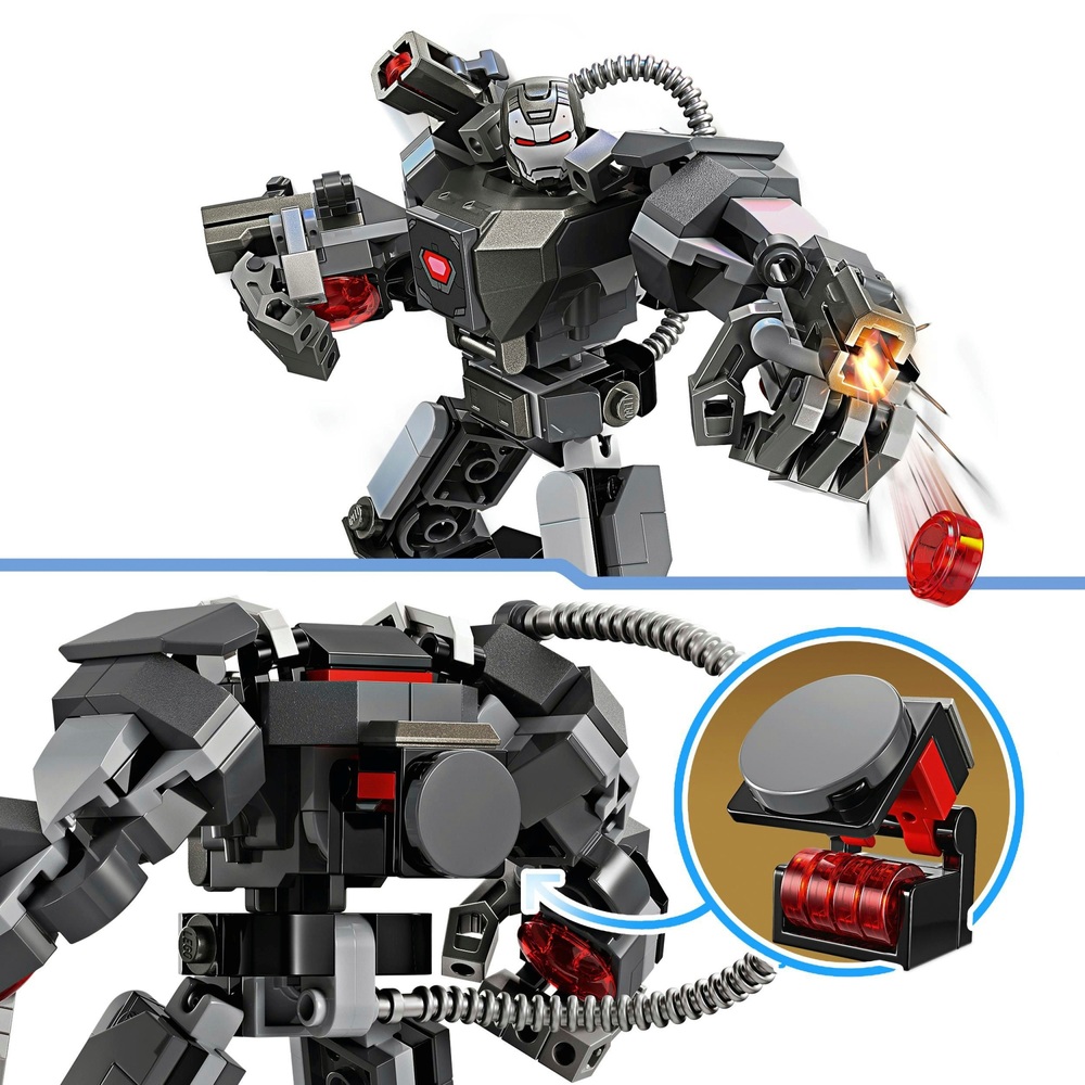 LEGO Marvel 76277 War Machine Mech Rüstung Figurenset