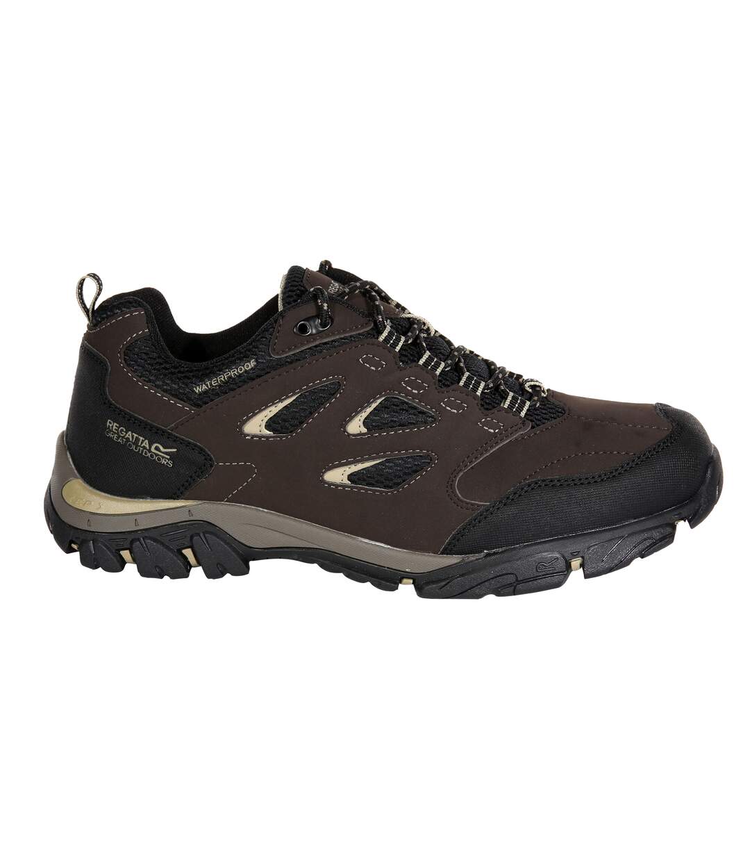 Regatta - Chaussures de randonnée HOLCOMBE - Homme (Marron foncé) - UTRG3659