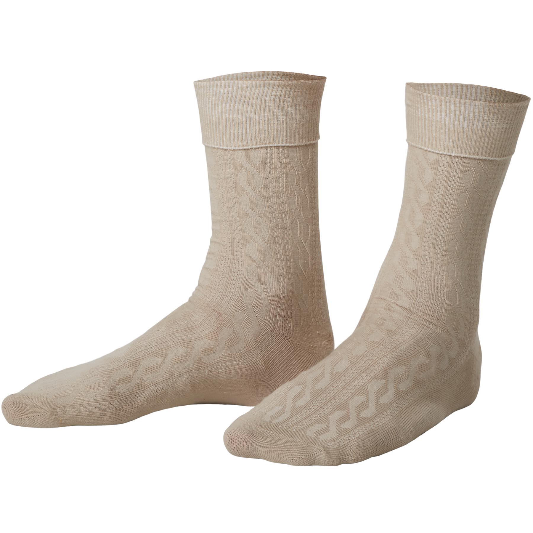 tectake® Socken beige