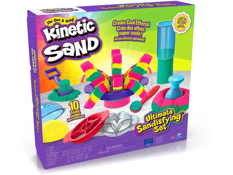 Spinmaster Ultimate Sandisfying Set Spielsand mit Zubehör
