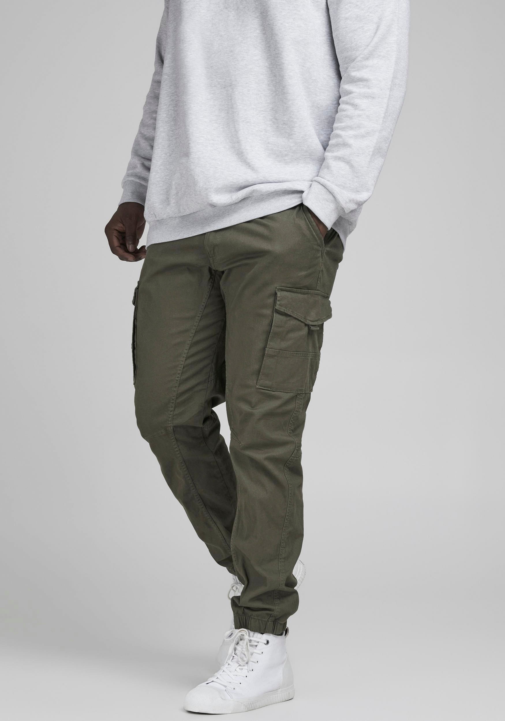 Jack & Jones PlusSize Cargohose »PAUL FLAKE«  Bis Weite 48