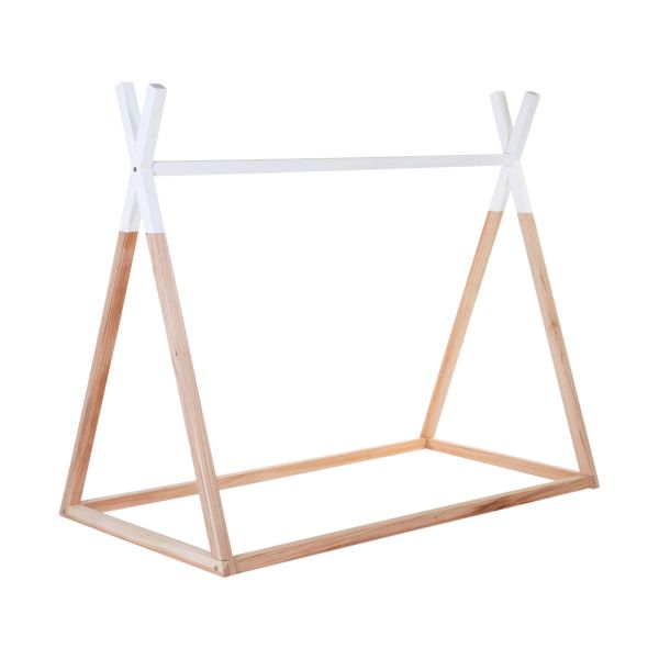 Childhome Bedframe Naturel / Wit 70 x 140 cm