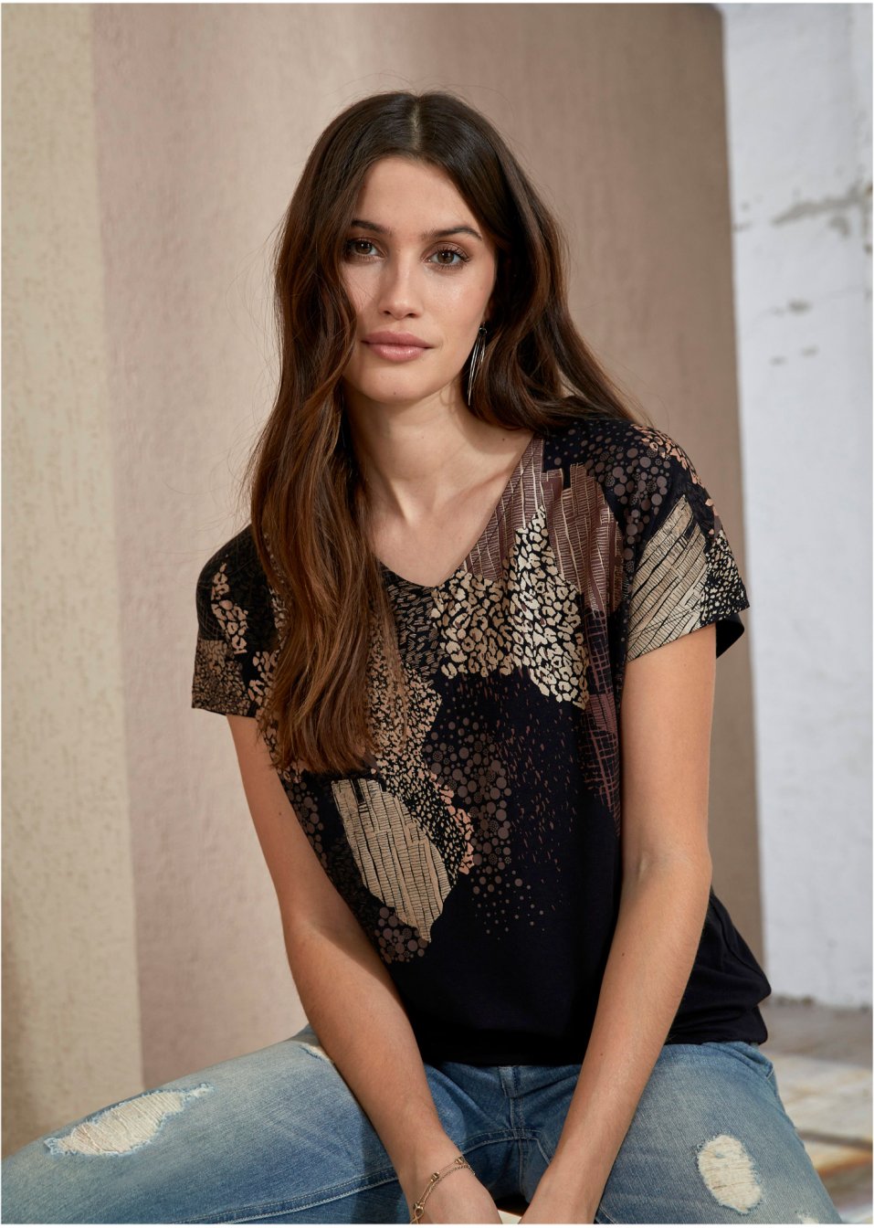 T-shirt à imprimé