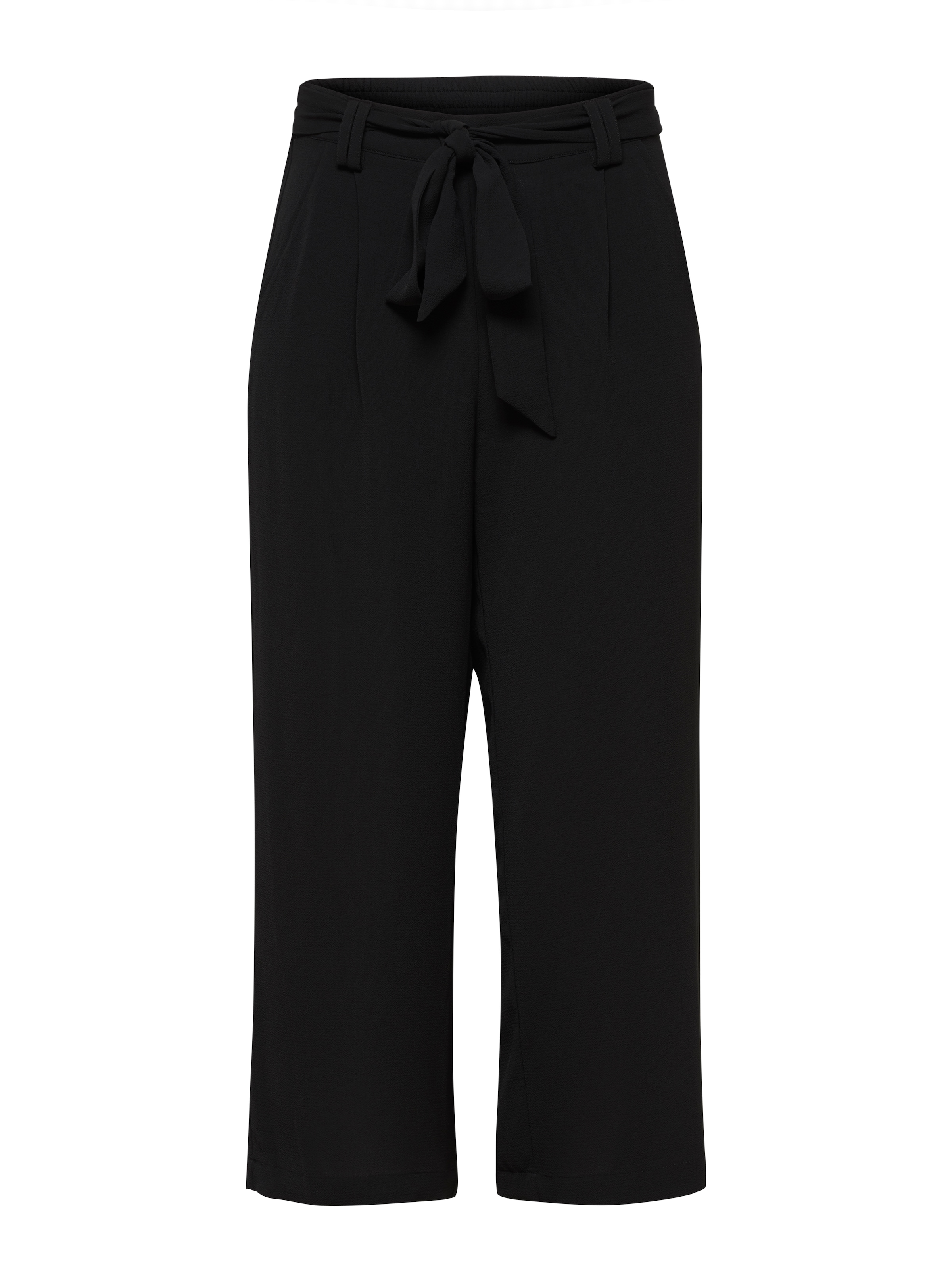 ONLY Palazzohose »ONLWINNER – Culottehose mit elastischem Bund und Kordelzug«  unifarben, modisch, regular fit, Kunstfaser, Eingrifftaschen
