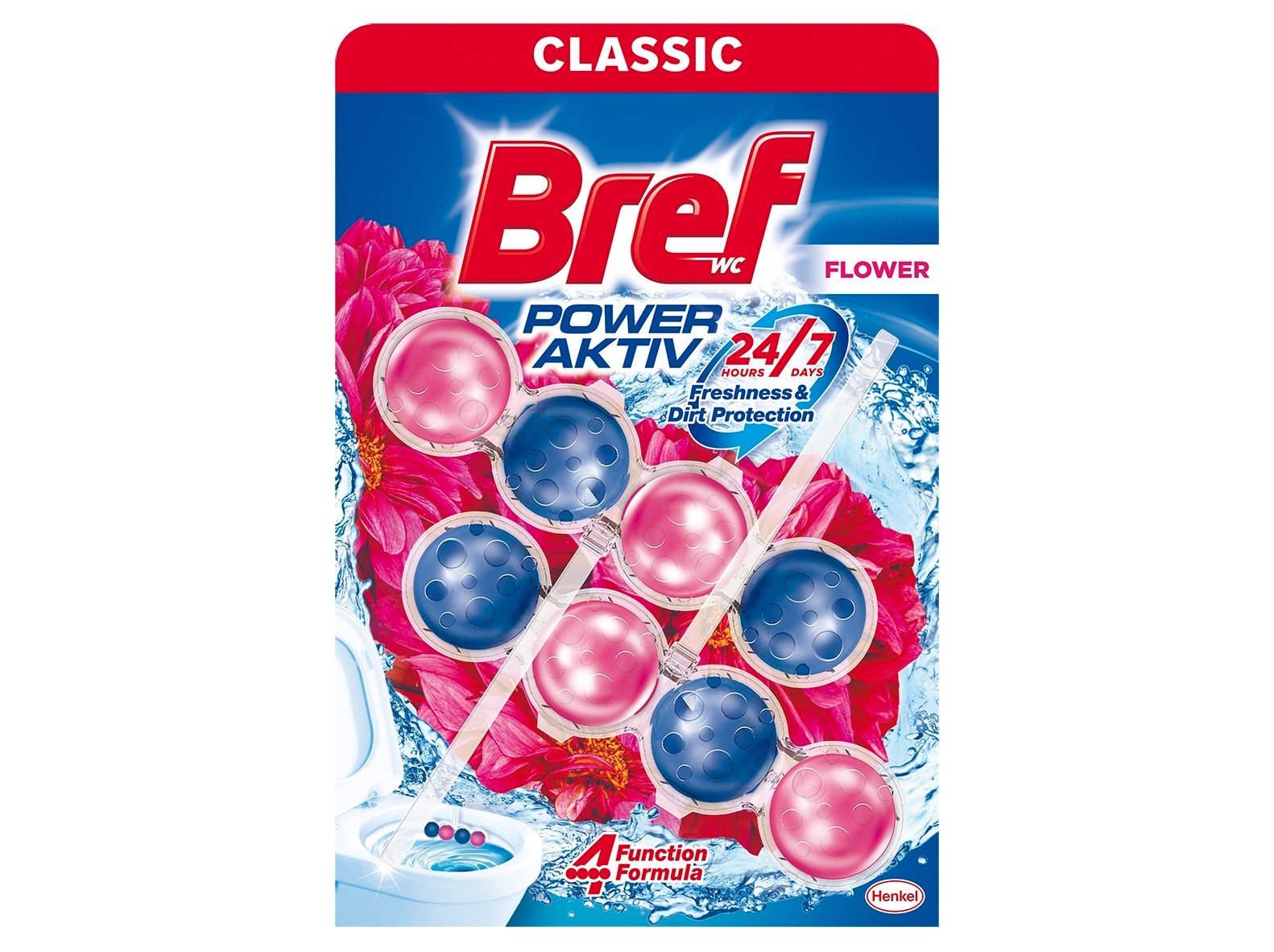 BLOCO SANITÁRIO BREF SONASOL PODERACTIVO FLORAL 2X50G