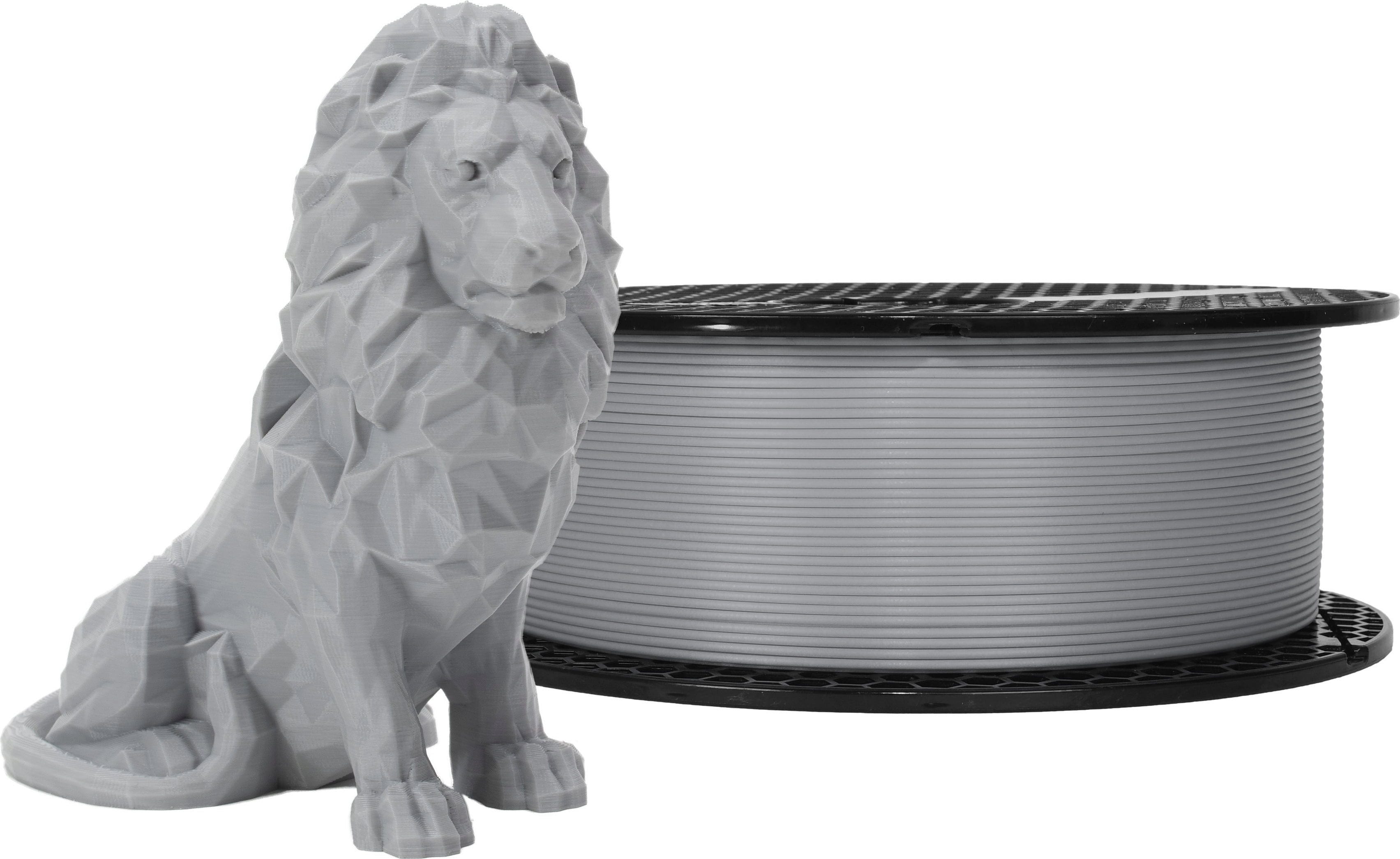 Prusa  Prusament PLA Gravity Grey (NFC), 1,75 mm / 1000 g    Leicht zu druckendes PLA in Gravity Grey