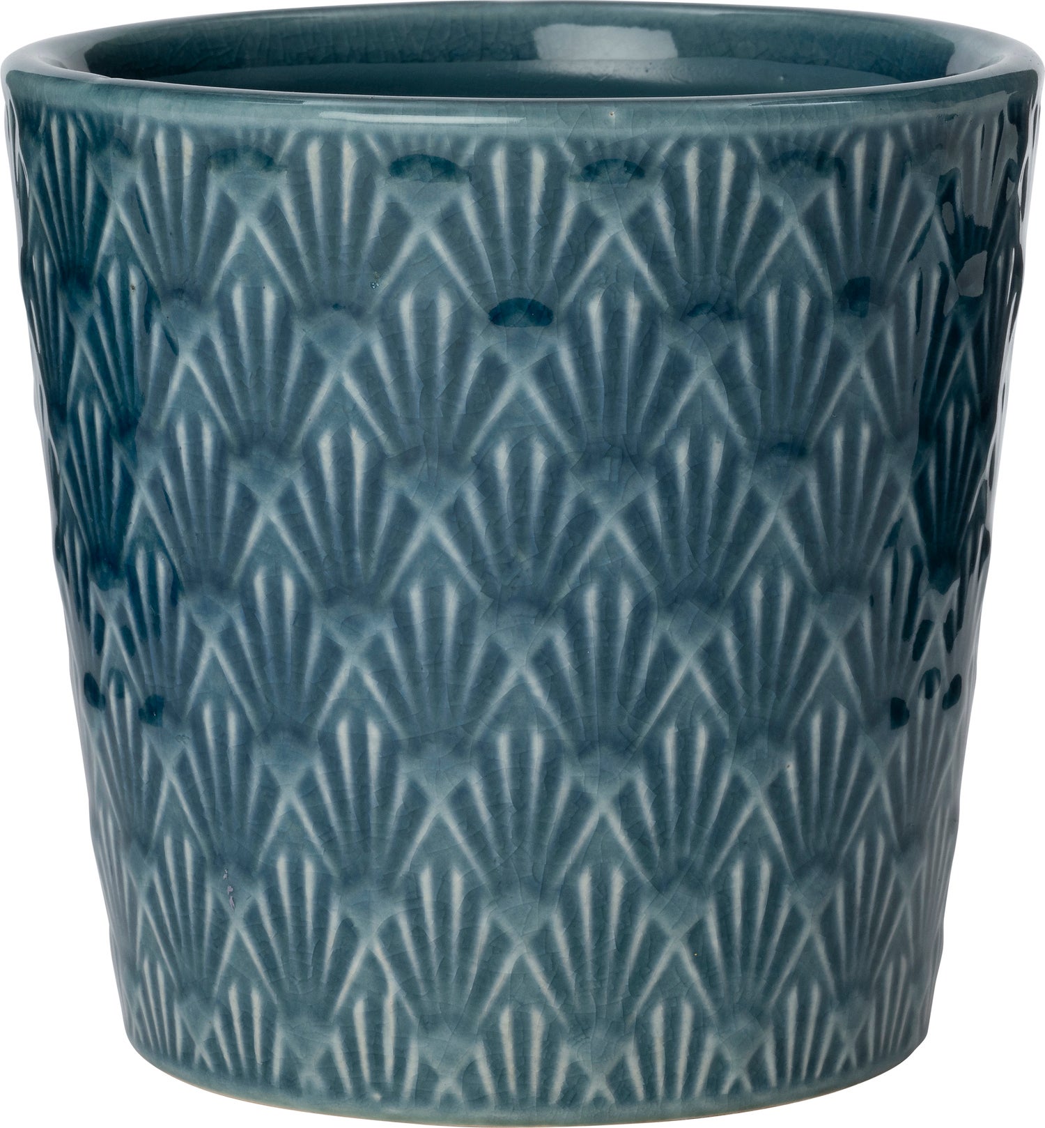 Intratuin bloempot Verano blauw D 13,5 H 13 cm