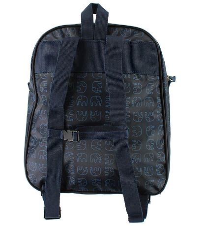 Smallstuff Rygs?k - Navy m. Elefanter