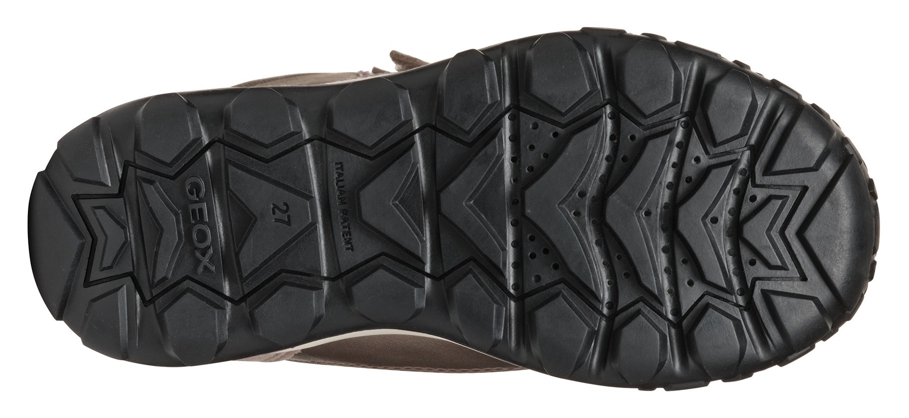 Geox Winterstiefel »J TREKKYUP GIRL B ABX«  Klettstiefel, Snowboots, Winterstiefel mit Warmfutter