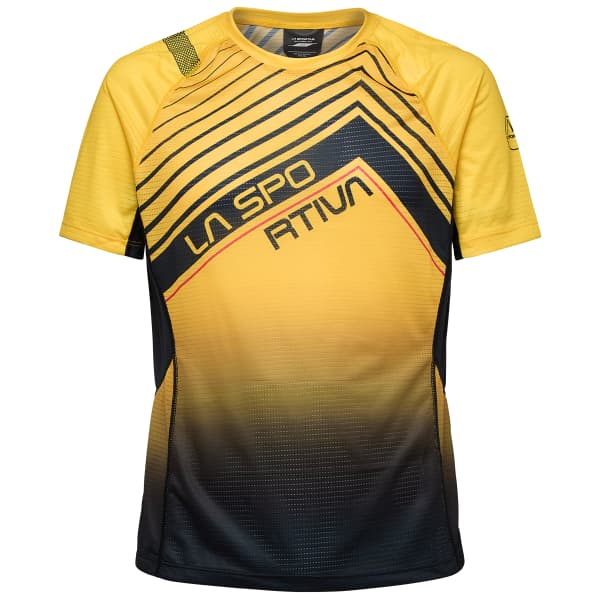 T-shirt trail LA SPORTIVA WAVE T-SHIRT M YELLOW/BLACK