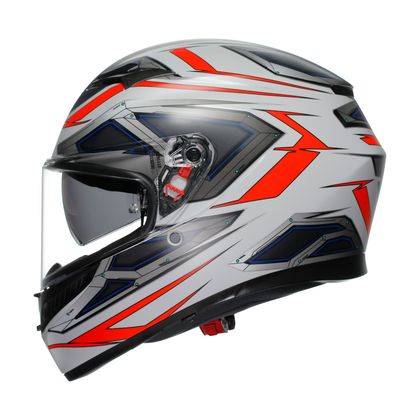 Casque AGV K3 - SPACE - Blanc / Rouge