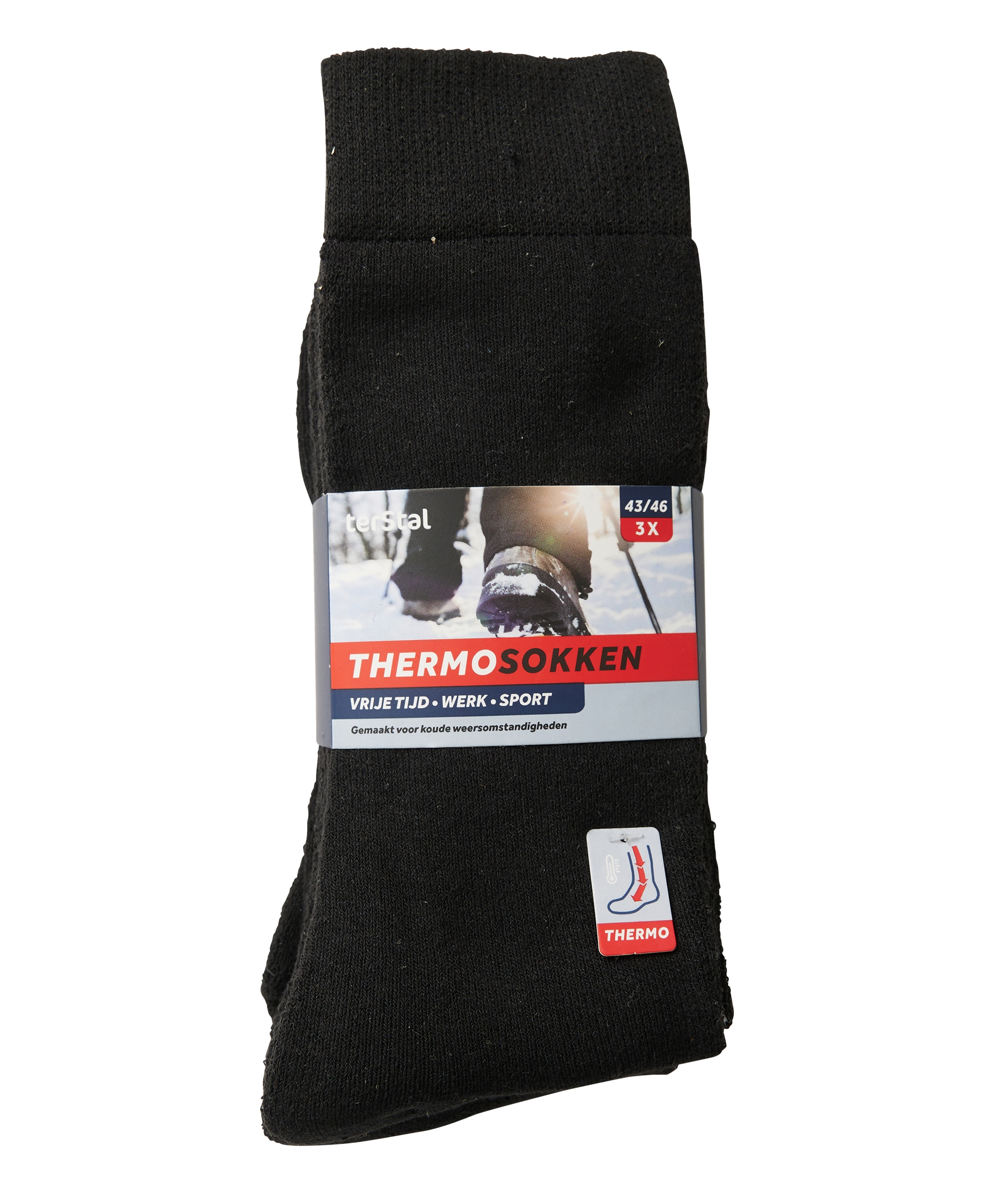 3-pack thermosokken