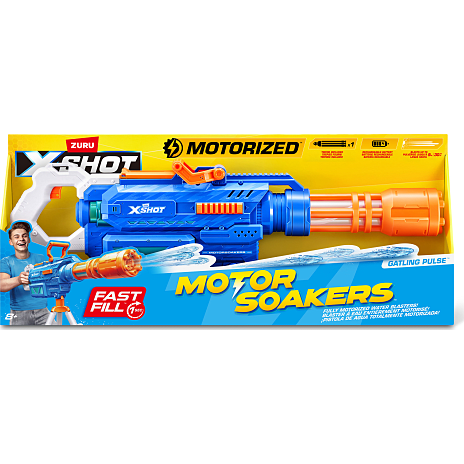 X-shot Water Gatling Motor Soaker vandpistol