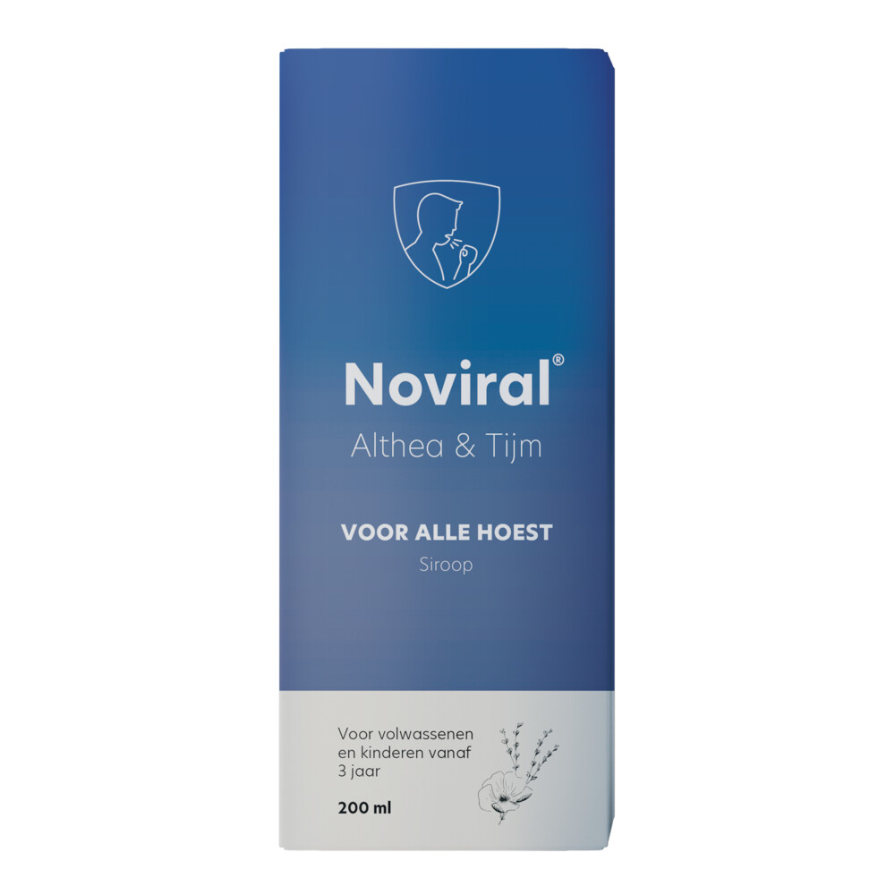 Noviral Alle Hoest Althea & Tijmsiroop200 ml