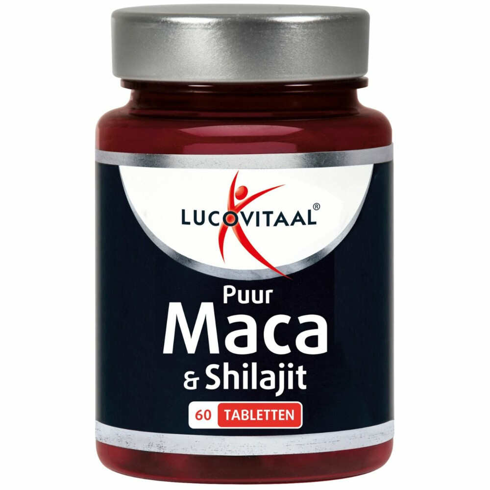 Lucovitaal Maca & Shilajit Puur 60 tabletten