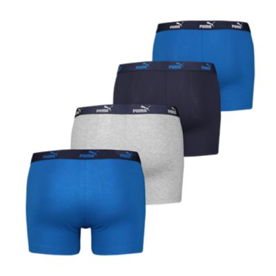 PumaPromo Solid Boxer 4er - blau