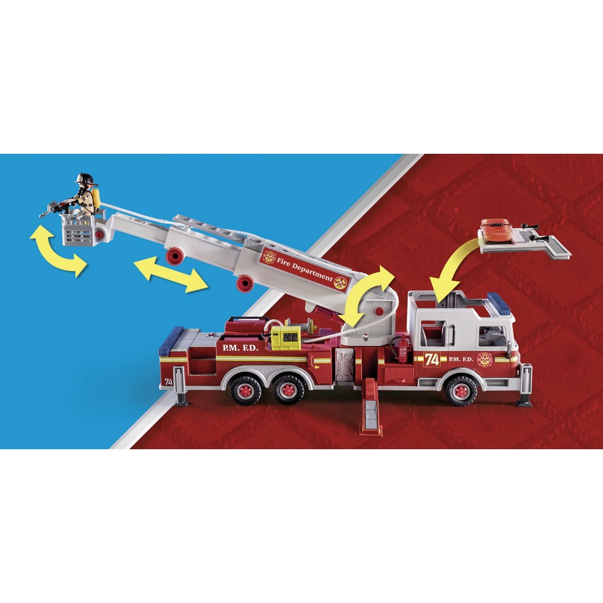 Camion de Pompiers Playmobil City Action 70935