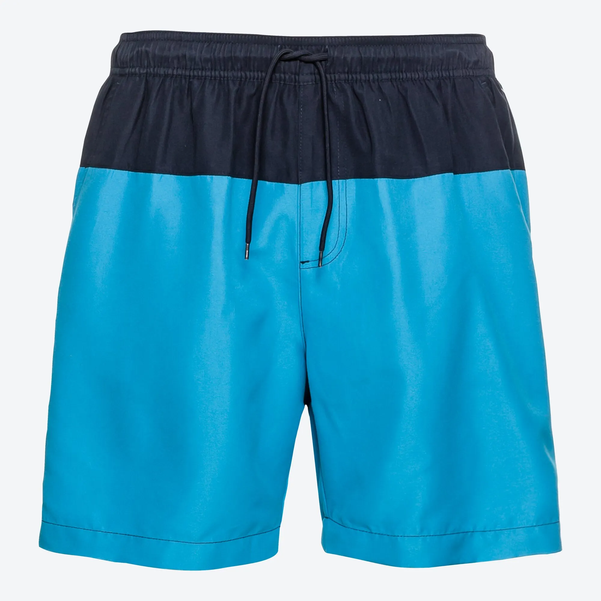 Herren-Badeshorts mit Blockstreifen