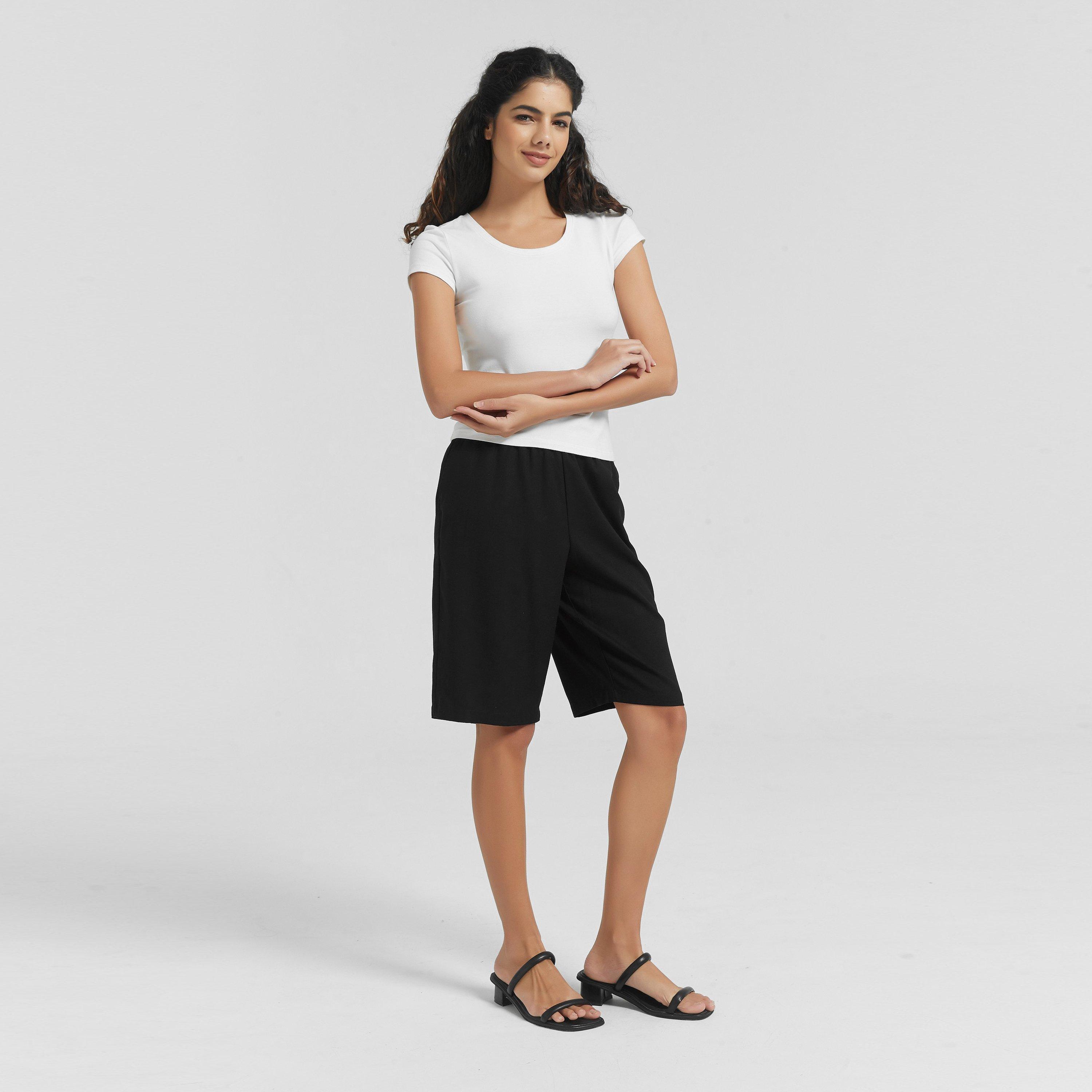 Be You Ladies Linen Shorts