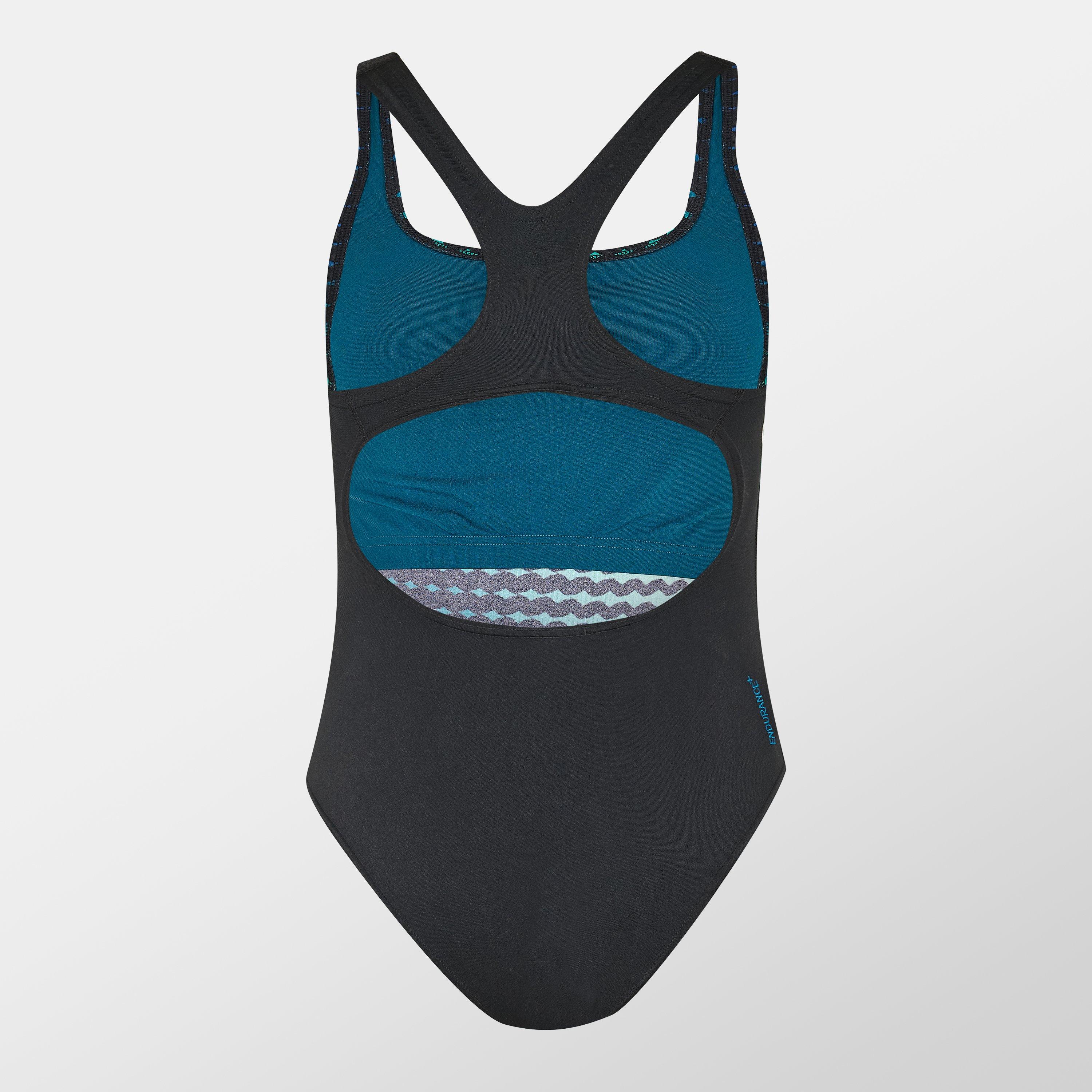 Speedo Digital Printed Medalist Swimsuit Womens