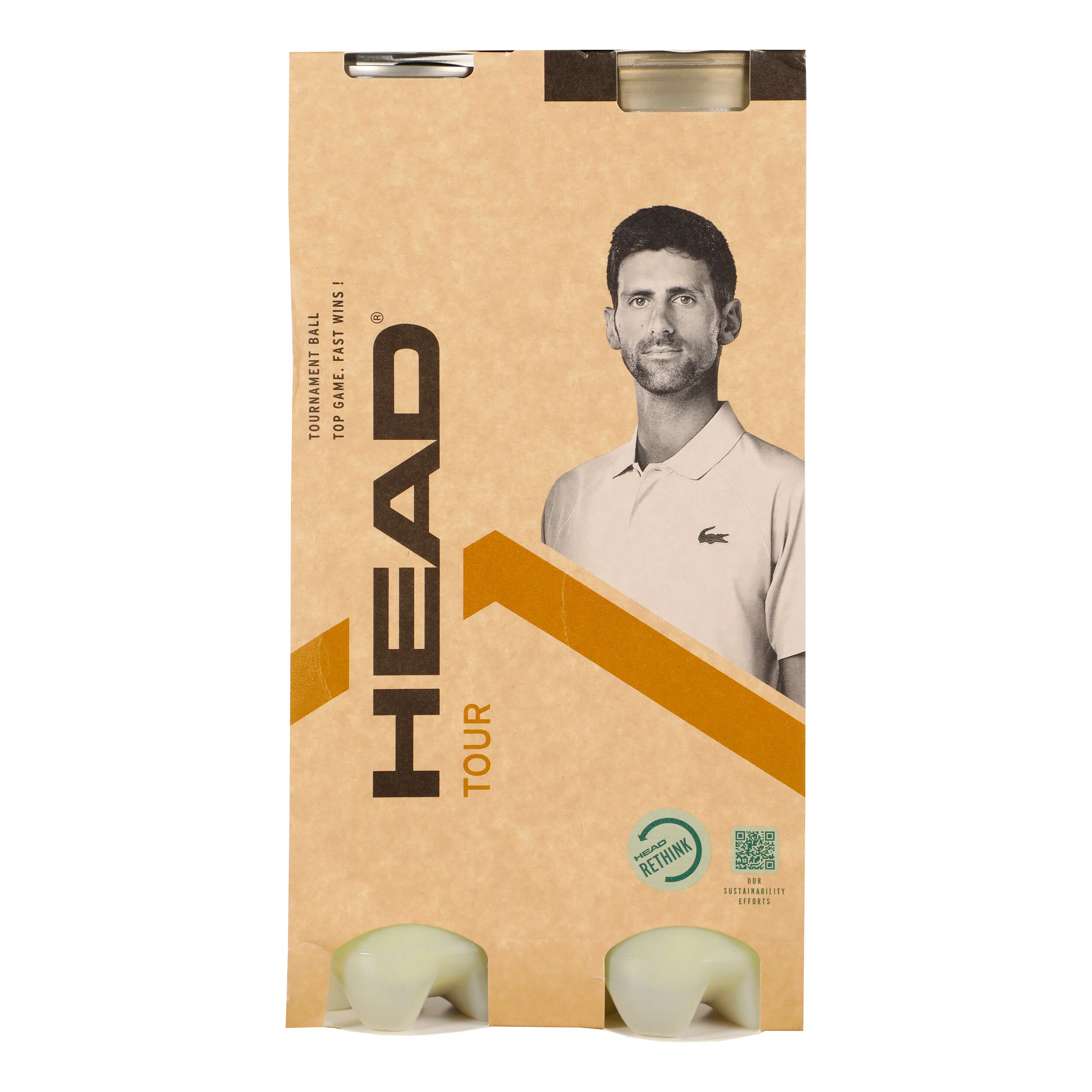 HEAD Tour 2 Tubes De 4