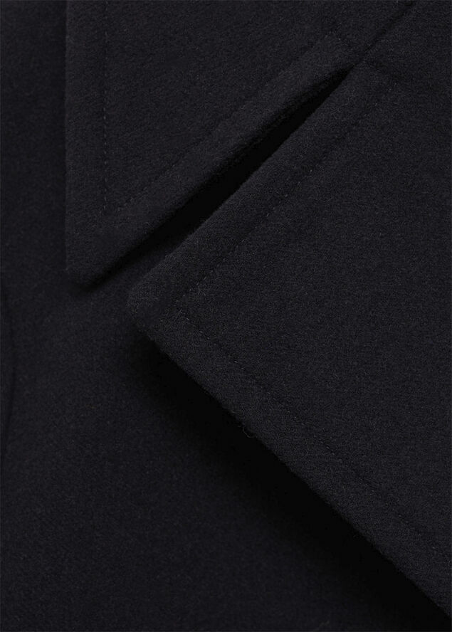 MANGO COAT. -- GOYA Navy