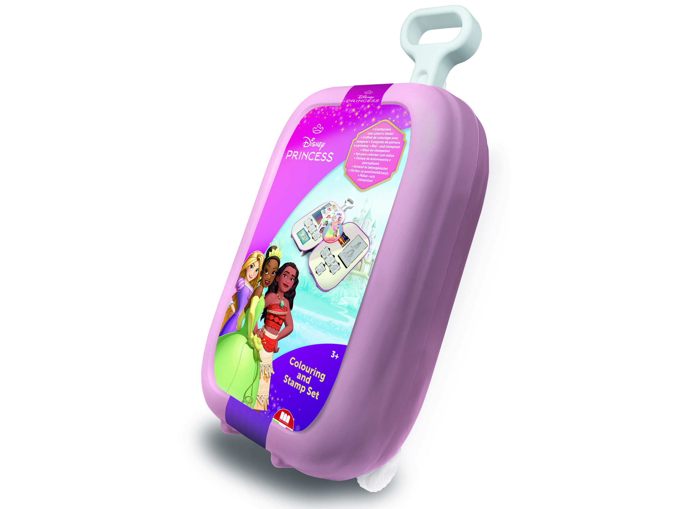 TROLLEY PRINCESS - CONJUNTO ATIVIDADES COM CARIMBOS E LAPIS