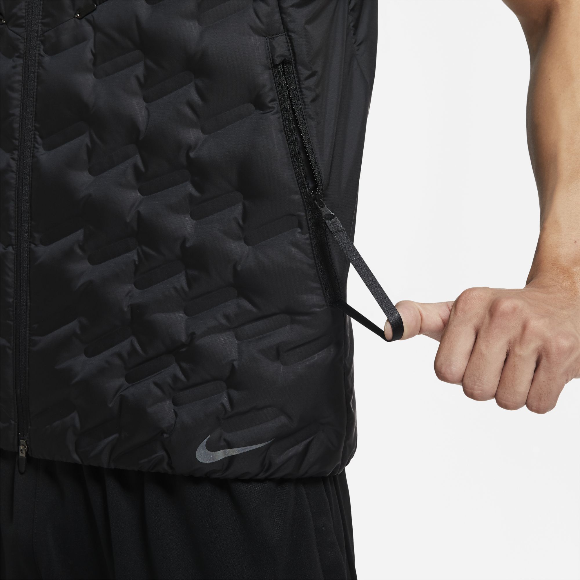 Therma-FIT ADV Repel Down-Fill Running Gilet Herre 010/Black