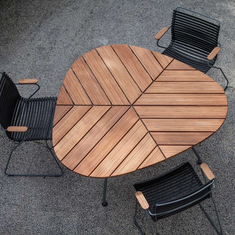 Houe Leaf tuintafel 146cm