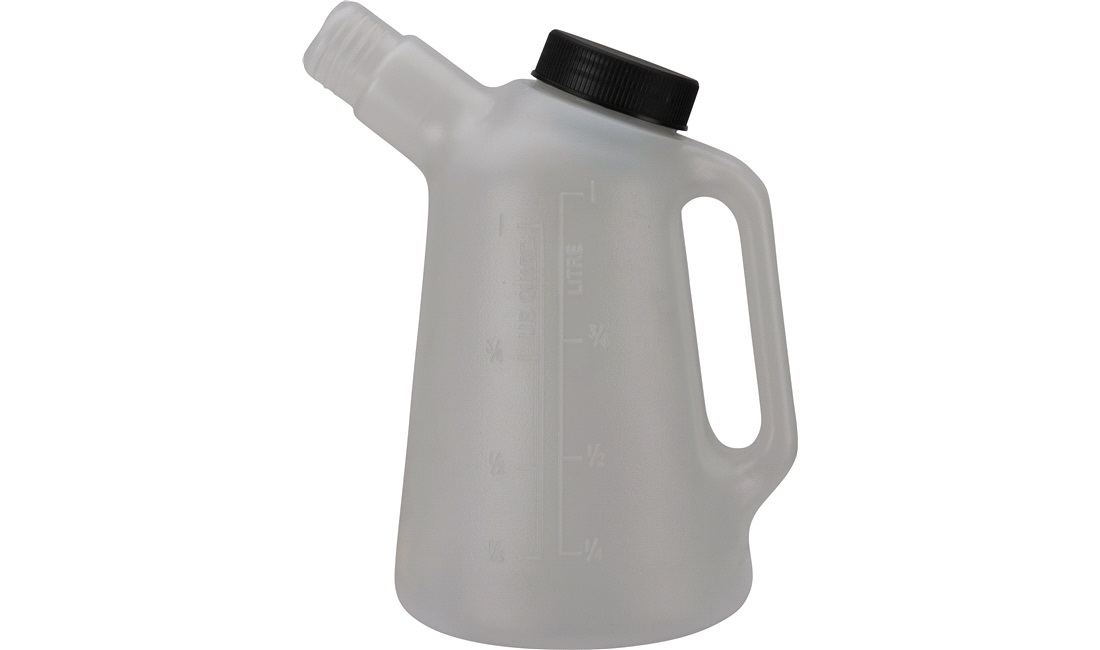 Oliekande med mål og flextud 1 liter
