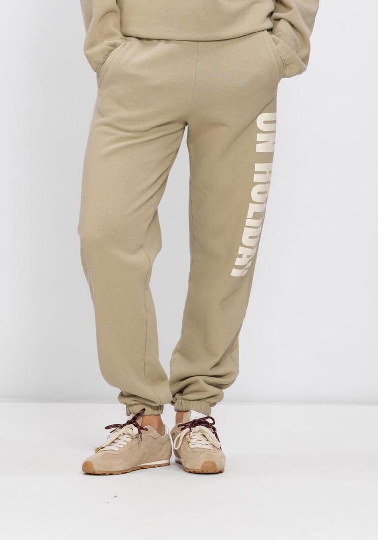 bruine penn & ink joggingbroek trousers print